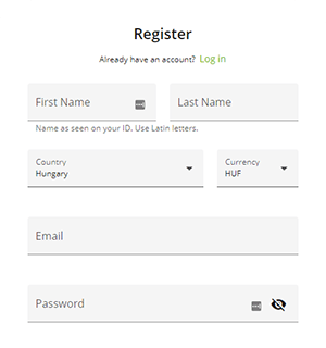 NETELLER regisztráció folyamata